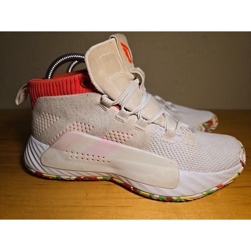 Adidas Dame 5 All Skate Sneakers Mens 5.5 Women's Size 7 Running Basketball
